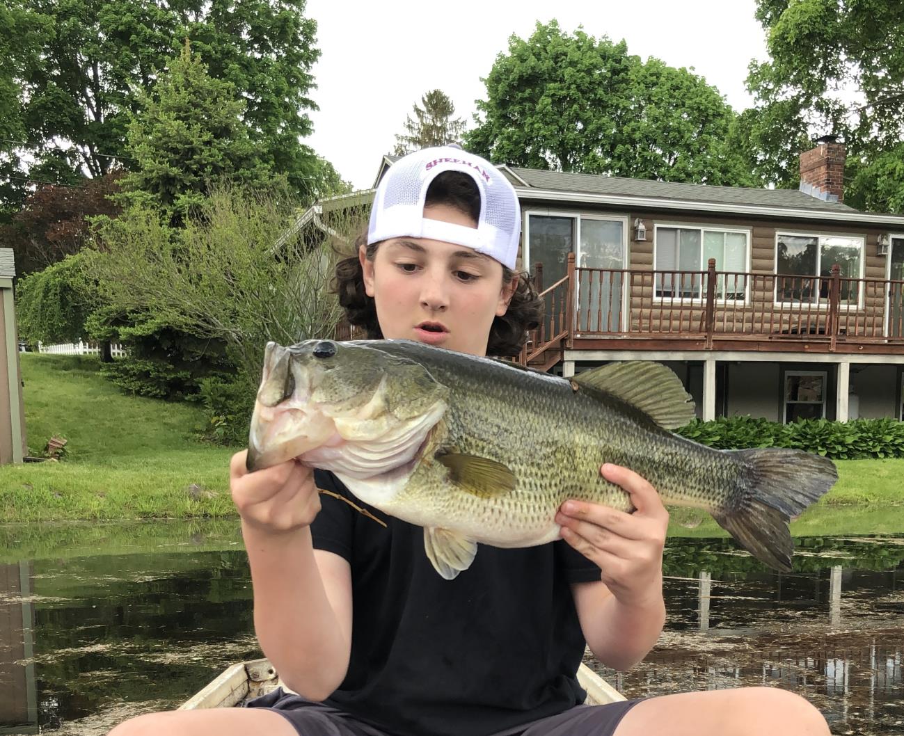The fish that started it all — 6 lb 11 oz bass from 2019